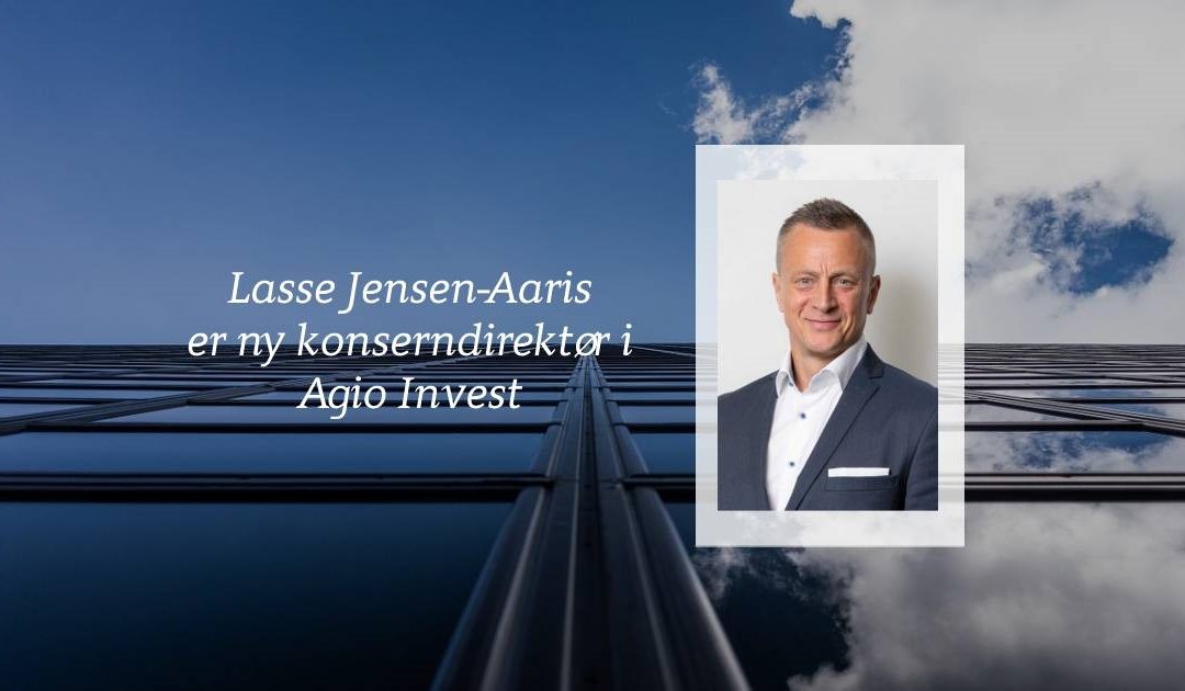 Lasse Jensen-Aaris trer inn som konserndirektør i Agio Invest